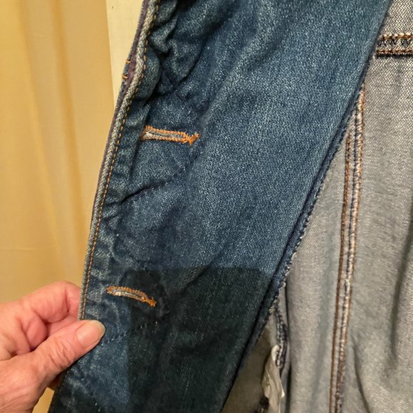 Fancy Ass jean jacket blue size small - Picture 6 of 14